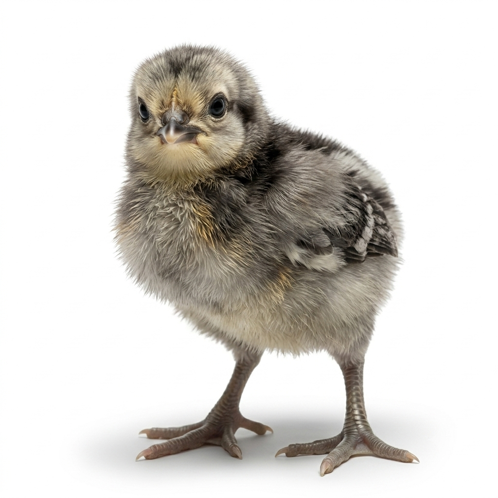 Fluffy yellow chicks